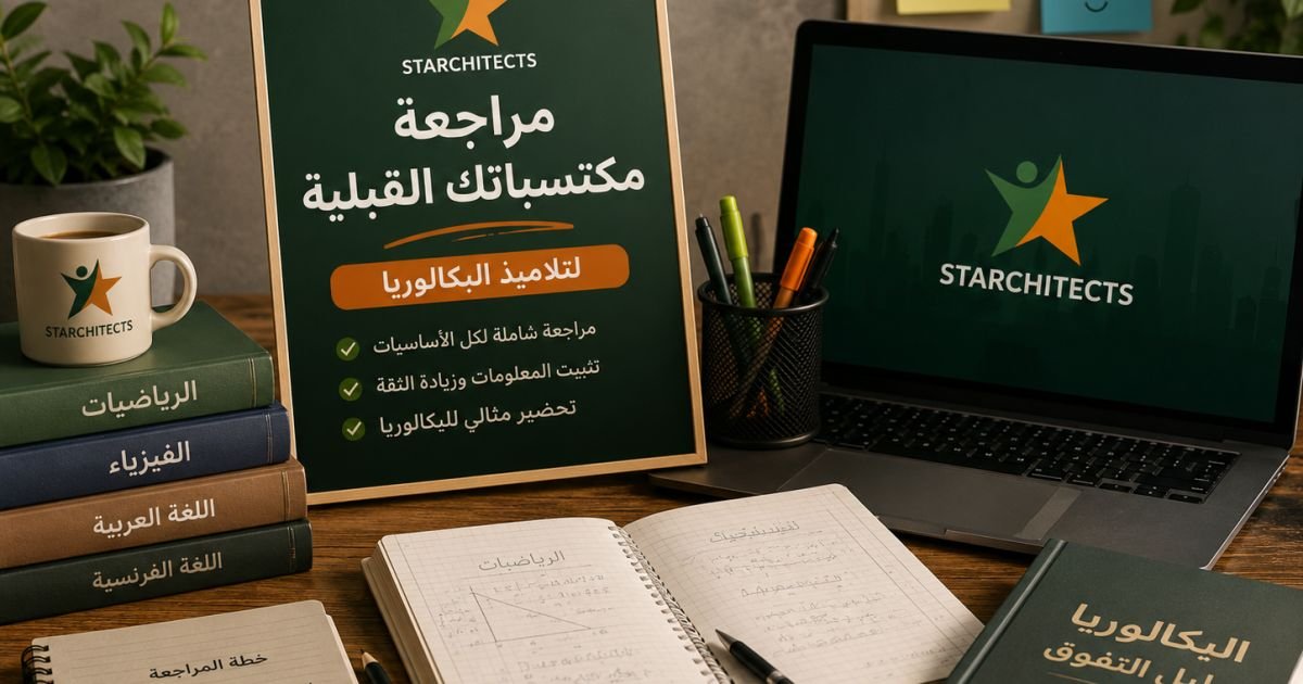 دورة مراجعة مكتسباتك القبلية — Starchitects Academy